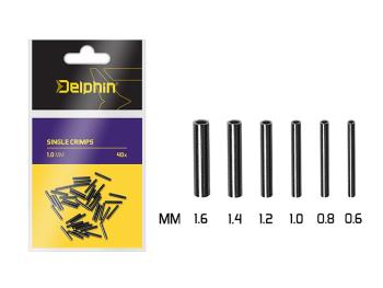 Delphin Crimpy Single Crimps 40ks - 1.6mm