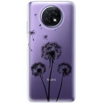 iSaprio Three Dandelions - black pro Xiaomi Redmi Note 9T (danbl-TPU3-RmiN9T)