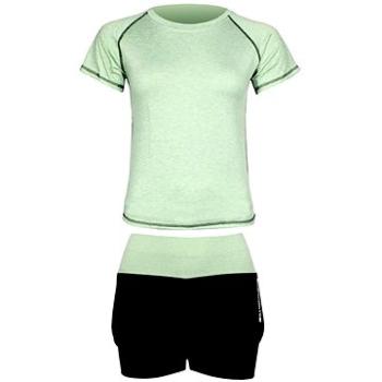 Merco Runner Short  2W fitness set  zelená (SPTMCsb1nad)