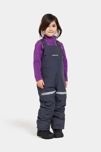 Dětské lyžařské kalhoty Didriksons BJÄRVEN K BIB PANT tmavomodrá barva, 505430