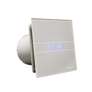 CATA E-100 GSTH koupelnový ventilátor axiální s automatem,4W/8W,potrubí 100,stříbr 00900600