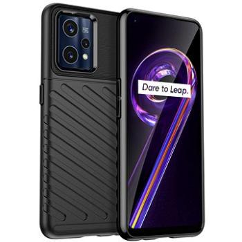 Thunder silikonový kryt na Realme 9 Pro Plus, černý (HUR249062)