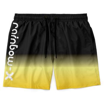 Pánské plavky short – Yellow gradient (Velikost: 2XL)