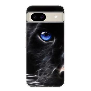 Odolné silikonové pouzdro iSaprio - Black Puma - Google Pixel 8a