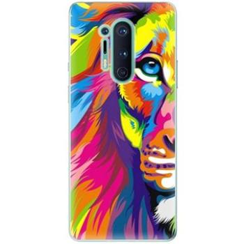 iSaprio Rainbow Lion pro OnePlus 8 Pro (ralio-TPU3-OnePlus8p)