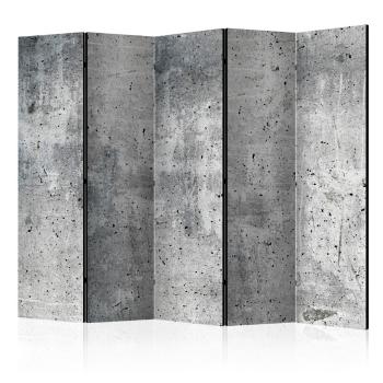 Paraván Fresh Concrete Dekorhome 225x172 cm (5-dílný)