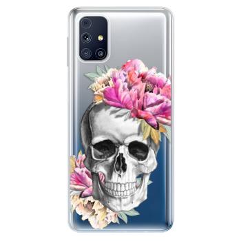 Odolné silikonové pouzdro iSaprio - Pretty Skull - Samsung Galaxy M31s