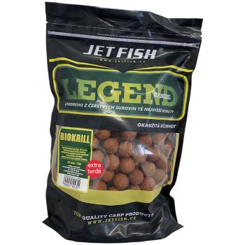 Jet fish extra tvrdé boilie legend range biokrill 250 g - 20 mm