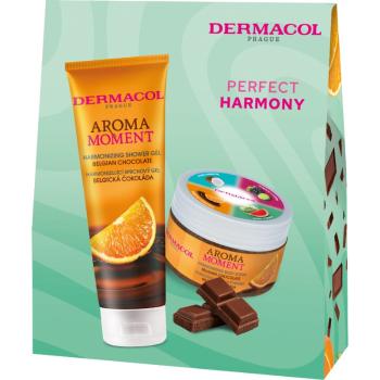 Dermacol Aroma Moment Belgian Chocolate ajándékszett zuhanyba