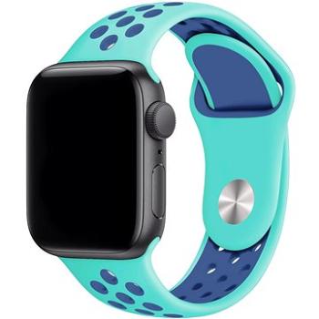 Eternico Sporty pro Apple Watch 38mm / 40mm / 41mm  Sky Blue and Aquamarine     (AET-AWSP-BlAq-38)