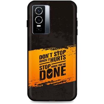 TopQ Kryt Vivo Y76 5G silikon Don´t Stop 72574 (Sun-72574)