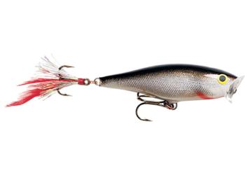 Rapala Wobler Skitter Pop Top Water Silver