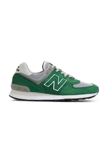 Sneakers boty New Balance Made in UK zelená barva, OU576GGK