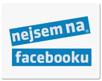 Podložka pod myš Nejsem na Facebooku