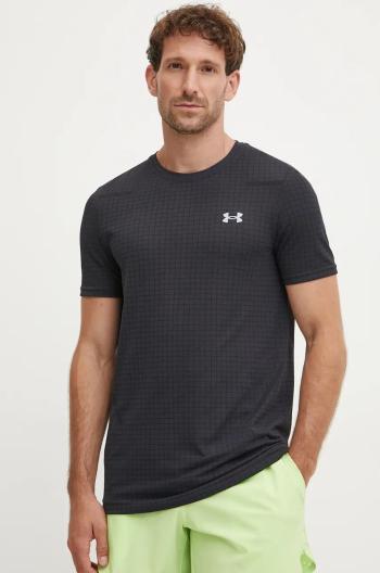 Tréninkové tričko Under Armour Vanish Seamless Grid černá barva, 1376921