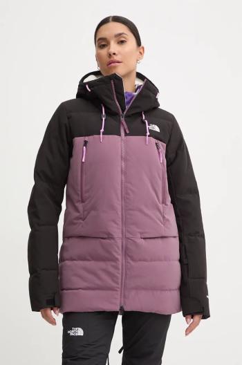 Péřová bunda The North Face Pallie růžová barva, NF0A3M178O01