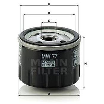 MANN-FILTER MW77 (MW77)