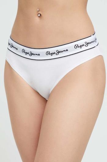 Kalhotky Pepe Jeans PEPE BIKINI bílá barva, PLU10917.800