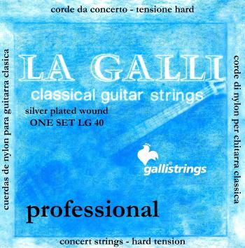 Galli LG40 La Galli Clear Nylon Hard 