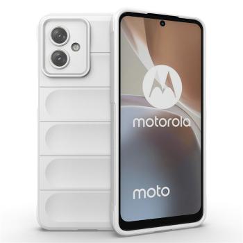 STEPS Ochranný kryt pre Motorola Moto G54 5G / G54 Power Edition 5G biely