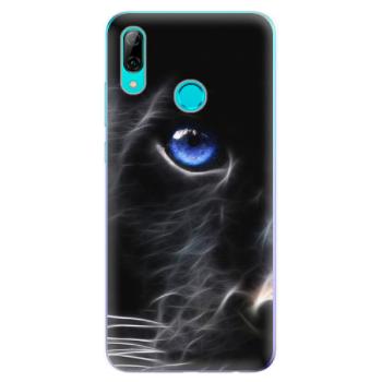 Odolné silikonové pouzdro iSaprio - Black Puma - Huawei P Smart 2019