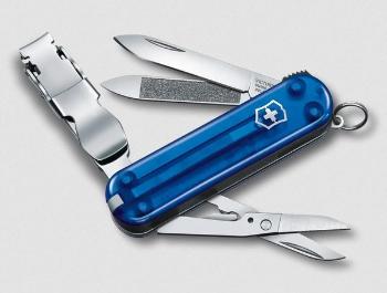 Nůž Victorinox Nail Clip 580 Blue Transparent