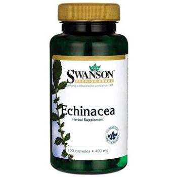 Swanson Echinacea (Třapatka nachová), 400 mg,  100 kapslí (87614014234)