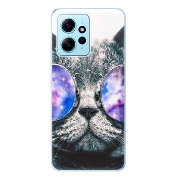 Odolné silikonové pouzdro iSaprio - Galaxy Cat - Xiaomi Redmi Note 12 5G