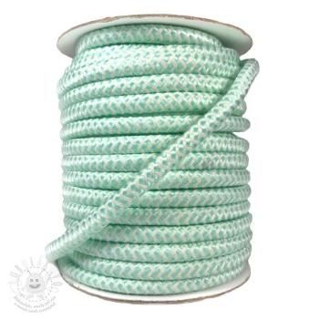 Kötött zsinór ZIG ZAG light mint