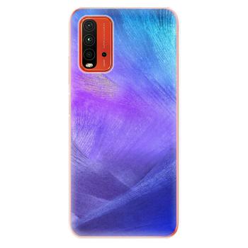 Odolné silikonové pouzdro iSaprio - Purple Feathers - Xiaomi Redmi 9T