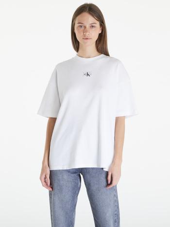 Calvin Klein dámské bílé tričko - XS (YAF)