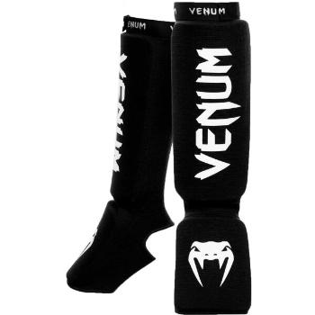 Venum KONTACT SHIN GUARDS Chrániče holení, černá, velikost