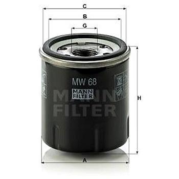 MANN-FILTER MW68 (MW68)