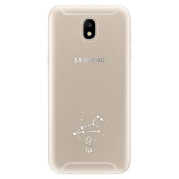 Odolné silikonové pouzdro iSaprio - čiré - Lev - Samsung Galaxy J5 2017