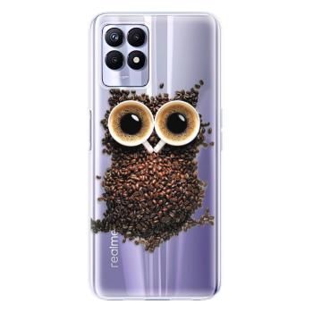 Odolné silikonové pouzdro iSaprio - Owl And Coffee - Realme 8i