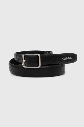 Pásek Calvin Klein dámský, černá barva, K60K612632