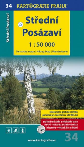 1: 50T (34)-Střední Posázaví (turistická mapa)