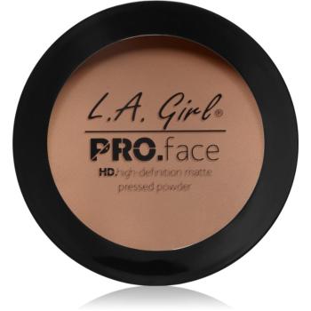 L.A. Girl Cosmetics PRO. Face HD kompaktní pudr s matným efektem odstín Warm Honey 7 g