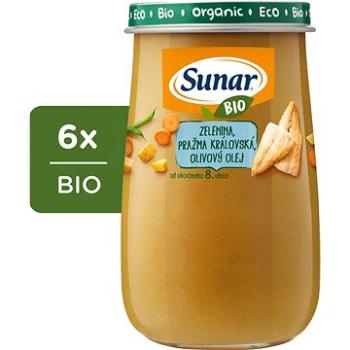 Sunar BIO příkrm zelenina, pražma královská 6× 190g (8592084417222)