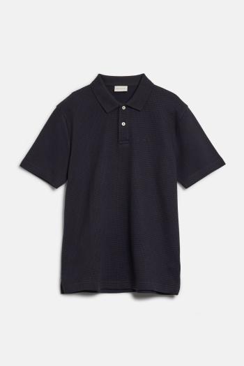 POLOKOŠILE GANT WAFFLE TEXTURED SS POLO BLACK