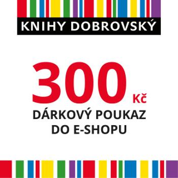 E-shopová dárková poukázka 300 Kč