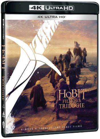 Hobit filmová trilogie kolekce (4K ULTRA HD BLU-RAY) (6 disků UHD) - 2 verze filmu