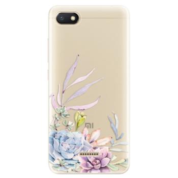 Odolné silikonové pouzdro iSaprio - Succulent 01 - Xiaomi Redmi 6A