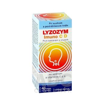 LYZOZYM IMUNO C D SO SELÉNOM A VITAMÍNMI E+K