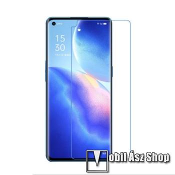 Képernyővédő fólia - Ultra Clear - 1db, törlőkendővel, A képernyő sík részét védi - Oppo Reno5 K / Reno5 4G / Reno5 5G / Find X3 Lite