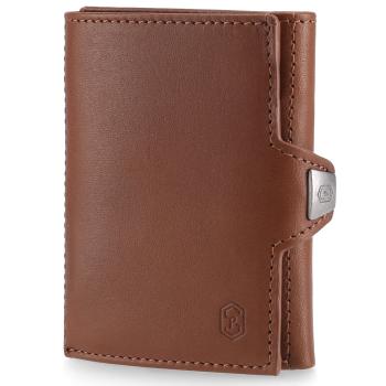 Slimpuro TRYO Slim Wallet pouzdro na 5 karet a mince, 9,2 x 2,2 x 7,5 cm (š x v x h), ochrana RFID