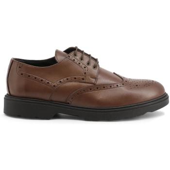 Duca Di Morrone  Dante - Leather Brown  Nízka obuv do mesta Hnedá