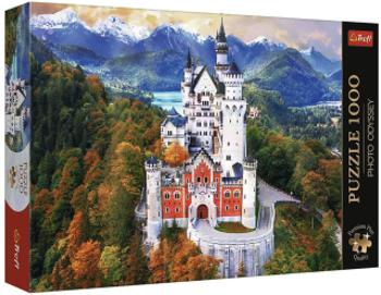 Puzzle - Photo Odyssey: Zámek Neuschwanstein, Německo 1000 dílků