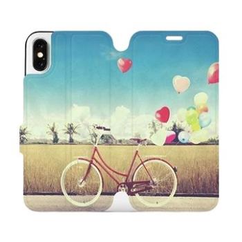 Flipové pouzdro na mobil Apple iPhone X - M133P Kolo a balónky (5903226087426)