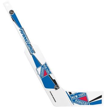 Brankářská mini hokejka NHL, New York Rangers (1700000119595)